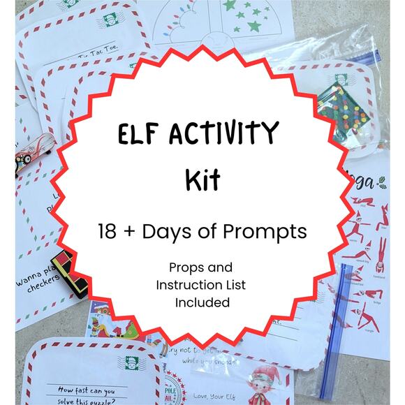 Elf Accessories Ideas 18 Days Of Christmas Fun With Elf Magic Kit Elf Activities - Picture 1 of 4